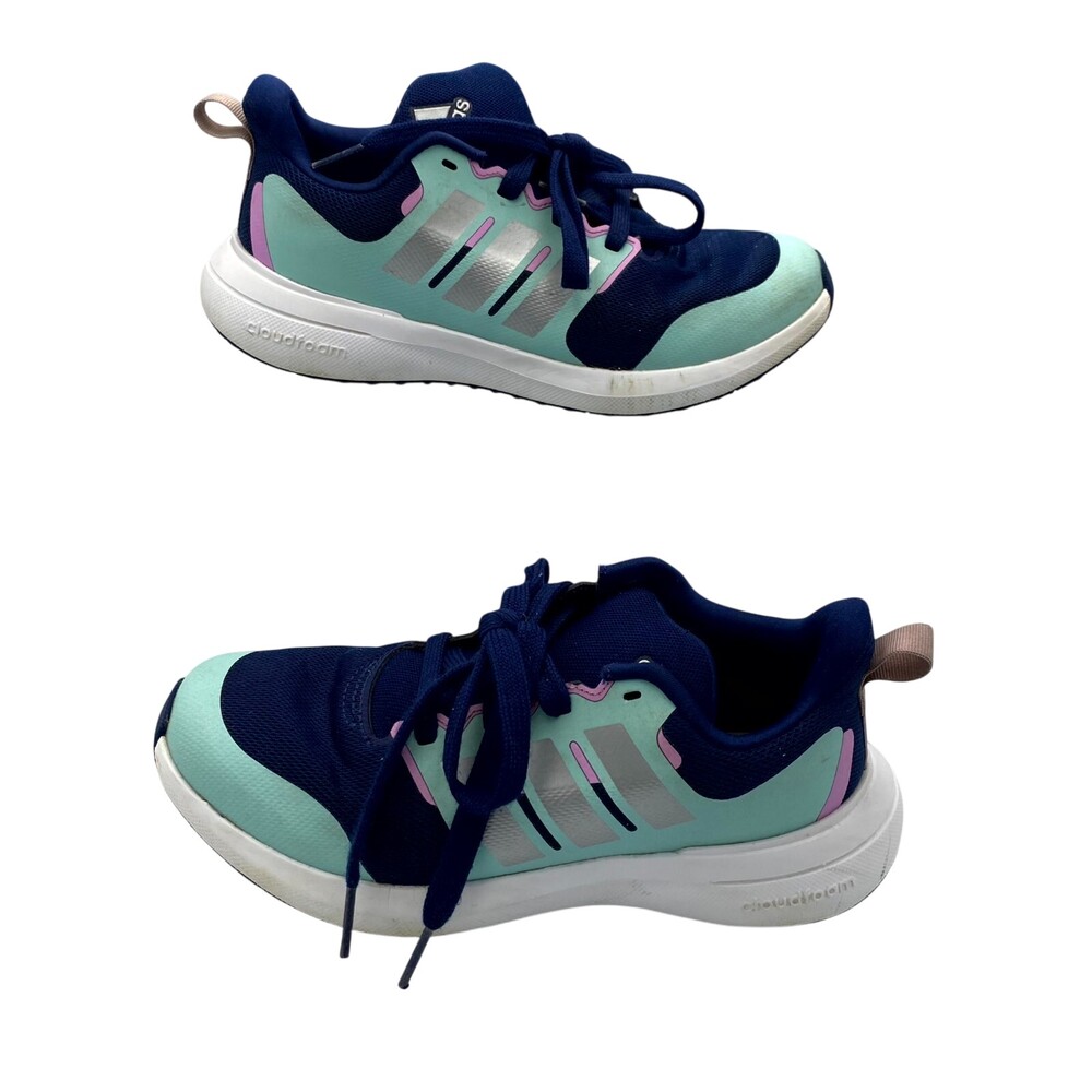 Adidas Fortarun 2.0 Cloudfoam IE1082 Youth US 4 Running Sneaker Multicolor Shoes